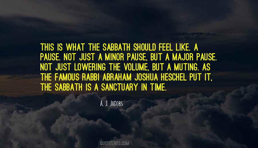 Sabbath's Quotes #433703