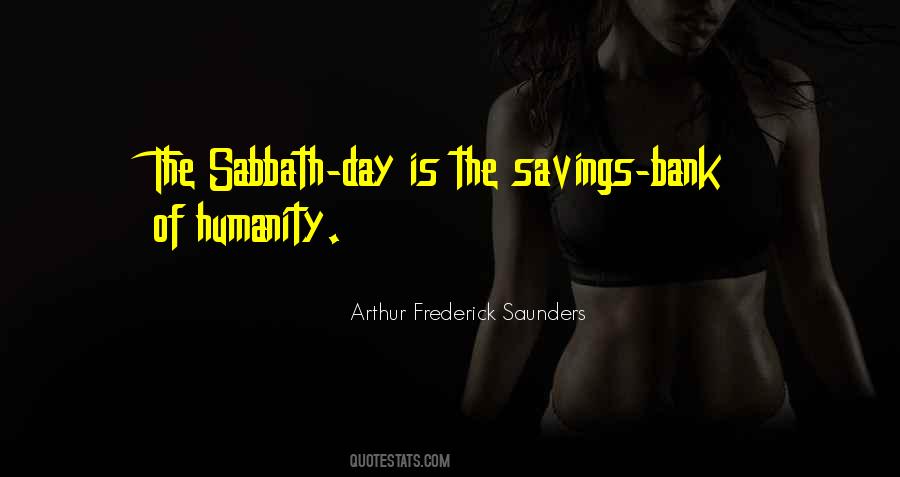 Sabbath's Quotes #9861