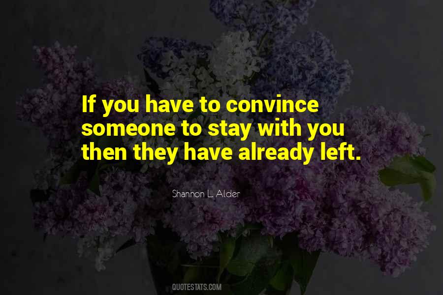 Quotes About Someone Leaving #999125