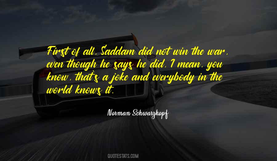 Saddam's Quotes #1103786