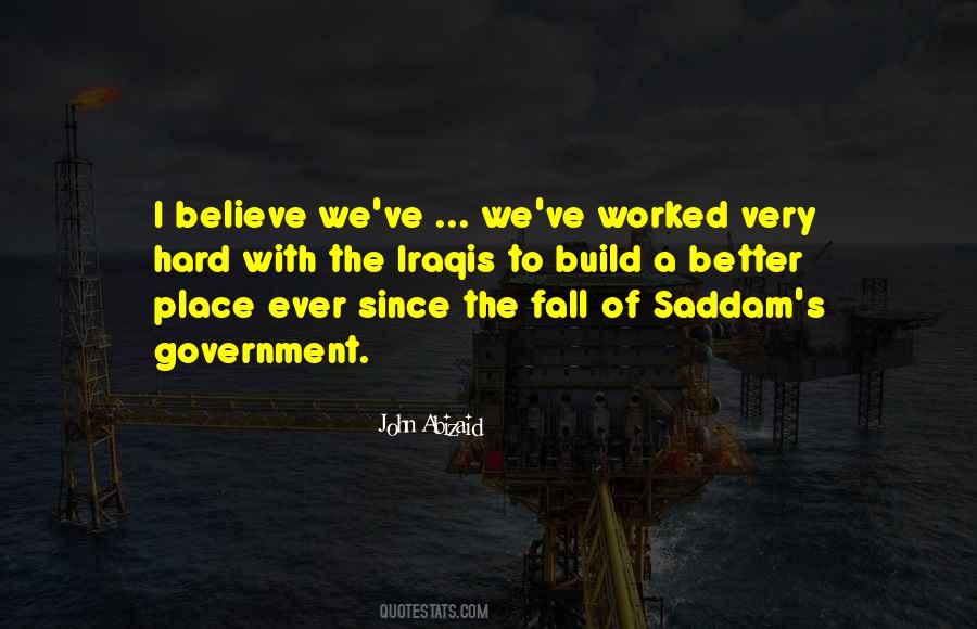 Saddam's Quotes #1753844
