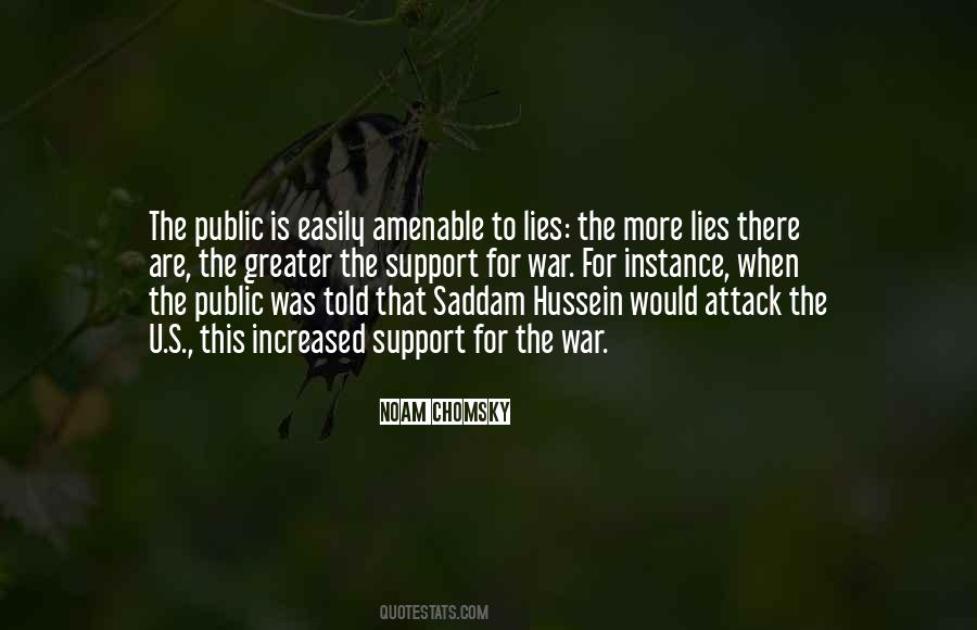 Saddam's Quotes #219685