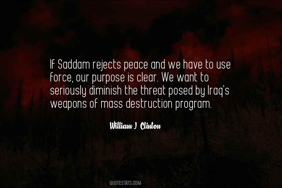Saddam's Quotes #269347