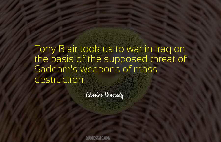 Saddam's Quotes #806698