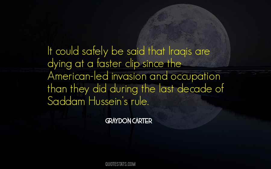 Saddam's Quotes #824372