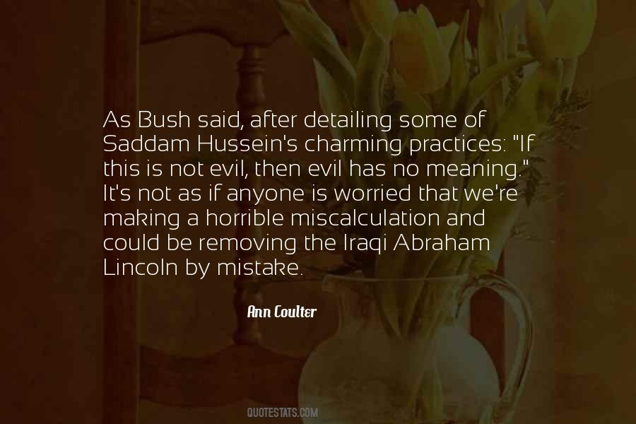 Saddam's Quotes #897723