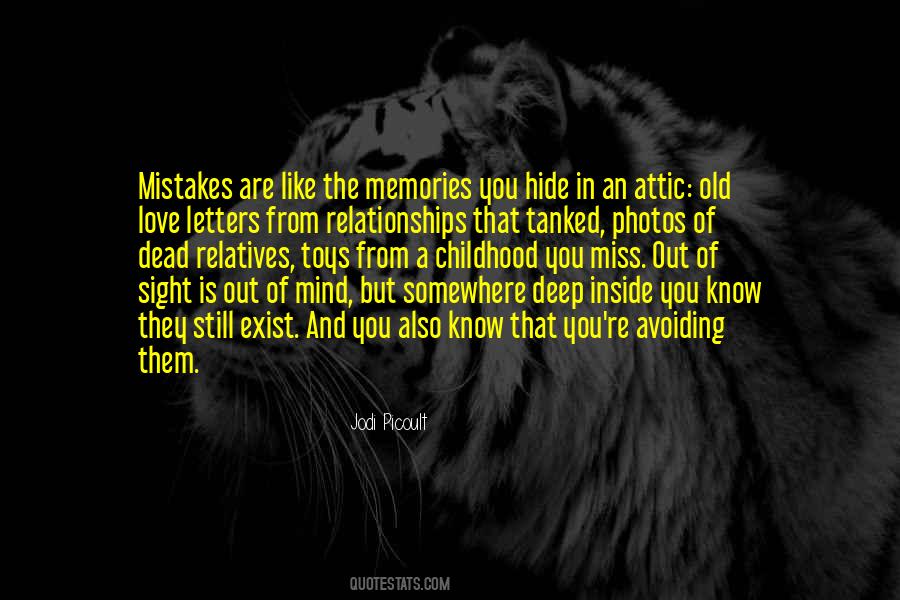 Quotes About Old Memories #446571