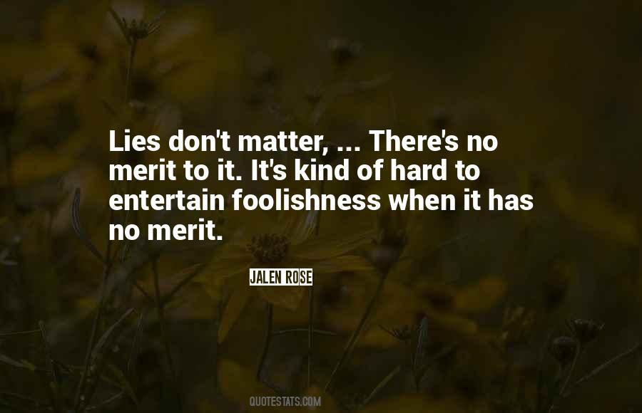 Quotes About Those Who Don't Matter #56890