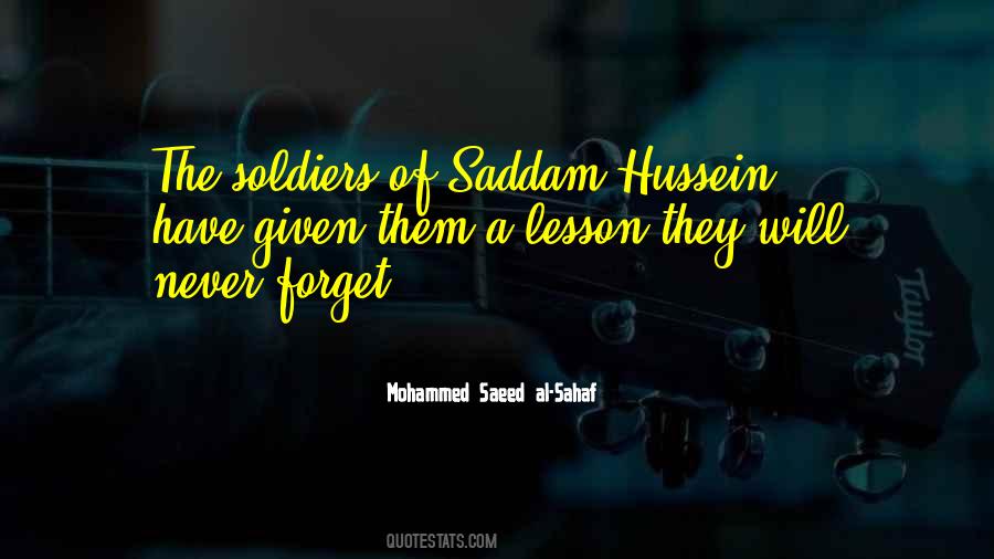 Saeed's Quotes #1189702