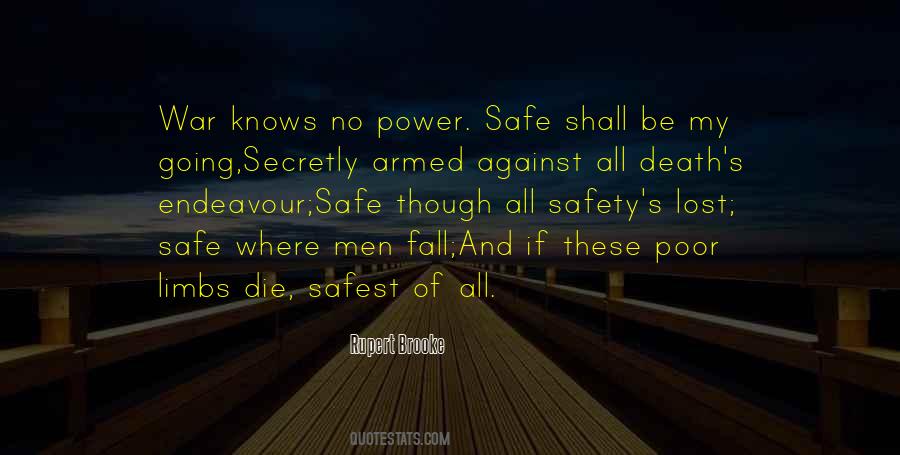 Safety's Quotes #1564427