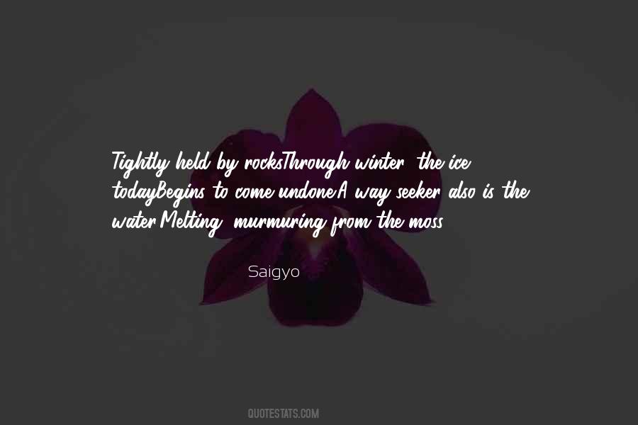 Saigyo Quotes #642307