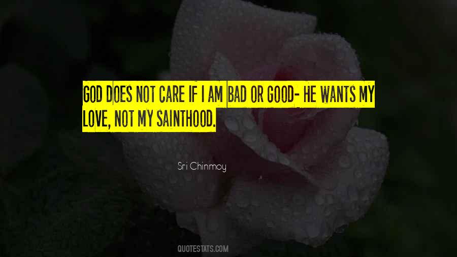 Sainthood's Quotes #1729083