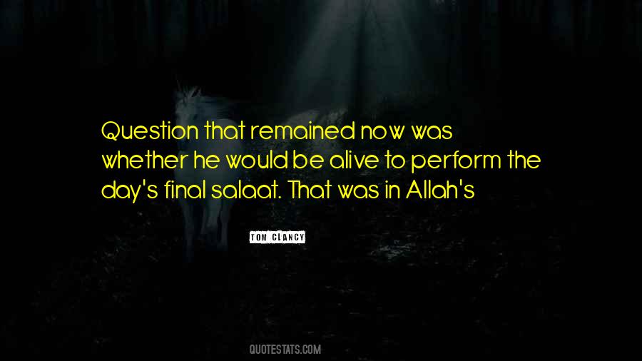 Salaat Quotes #1819032