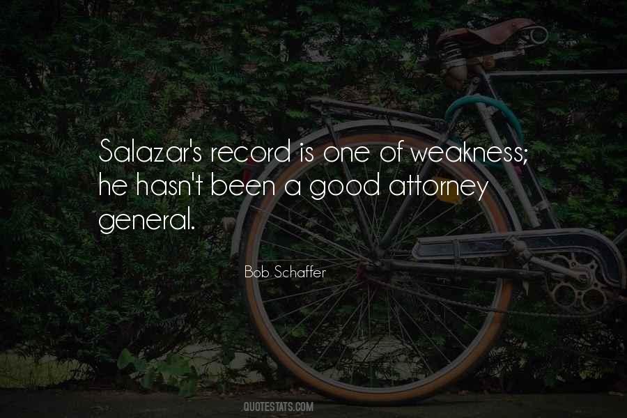 Salazar's Quotes #893216