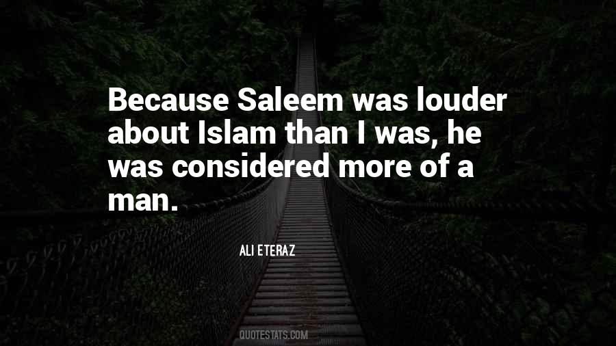 Saleem Quotes #1850463