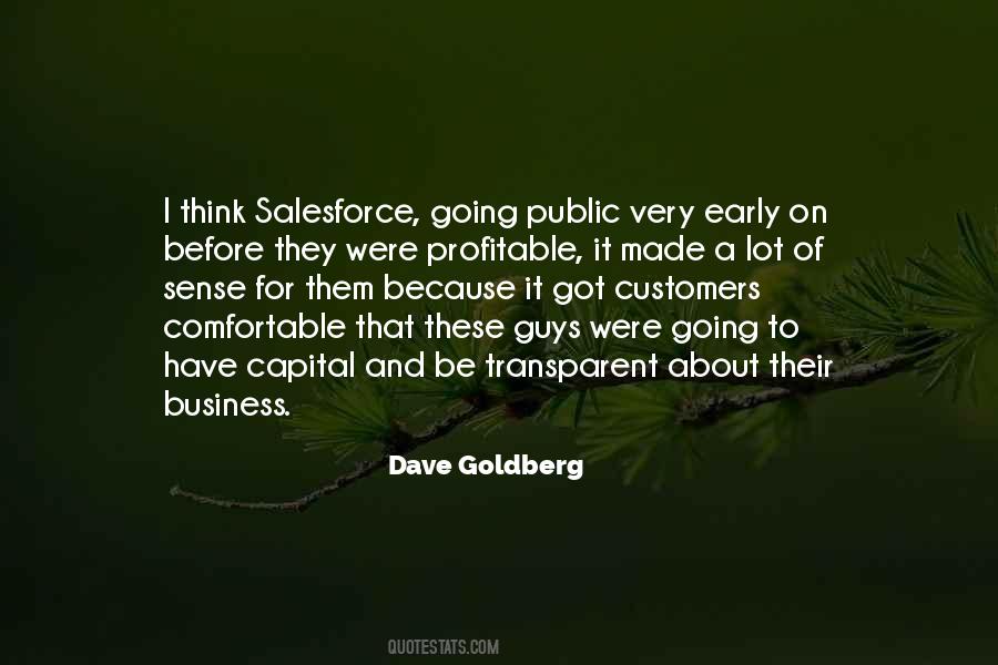 Salesforce's Quotes #1873003