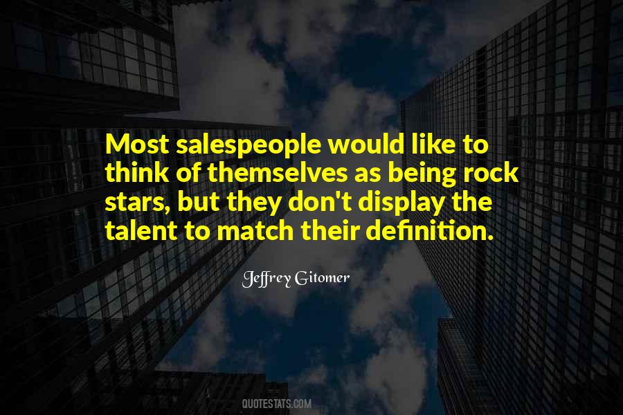 Salespeople's Quotes #1429109
