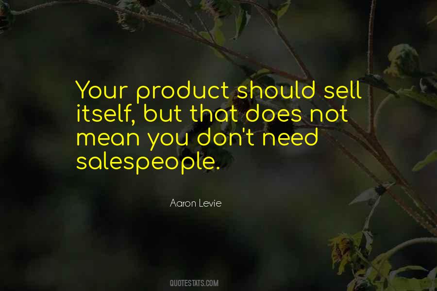 Salespeople's Quotes #1598877