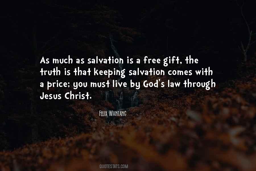 Salvation's Quotes #182143