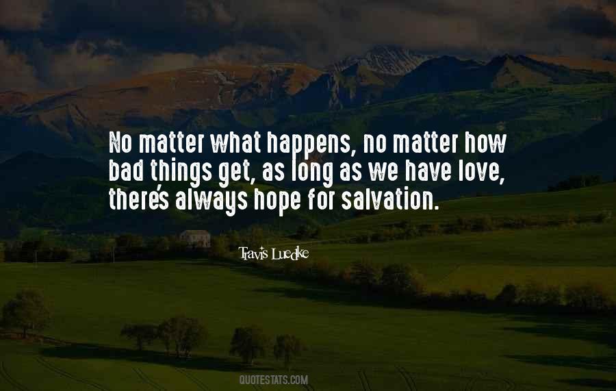 Salvation's Quotes #23383