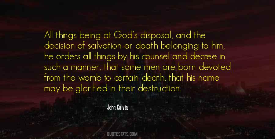 Salvation's Quotes #489068