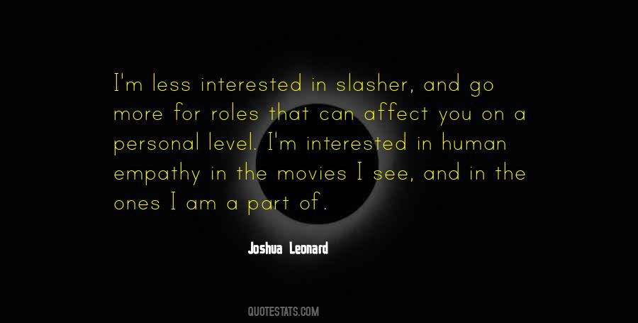 Quotes About Slasher #996419