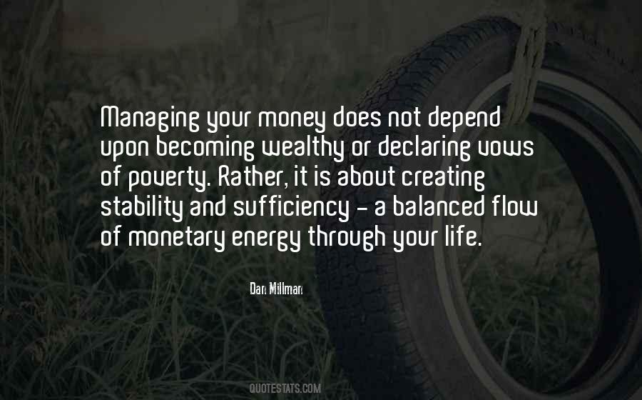 Quotes About Managing Money #431646