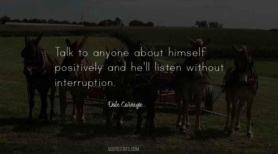 Quotes About Interruptions #1595967