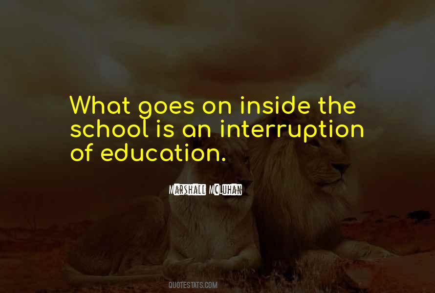 Quotes About Interruptions #1783558