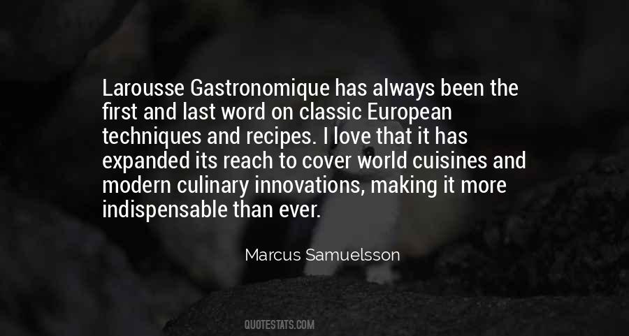 Samuelsson Quotes #22911