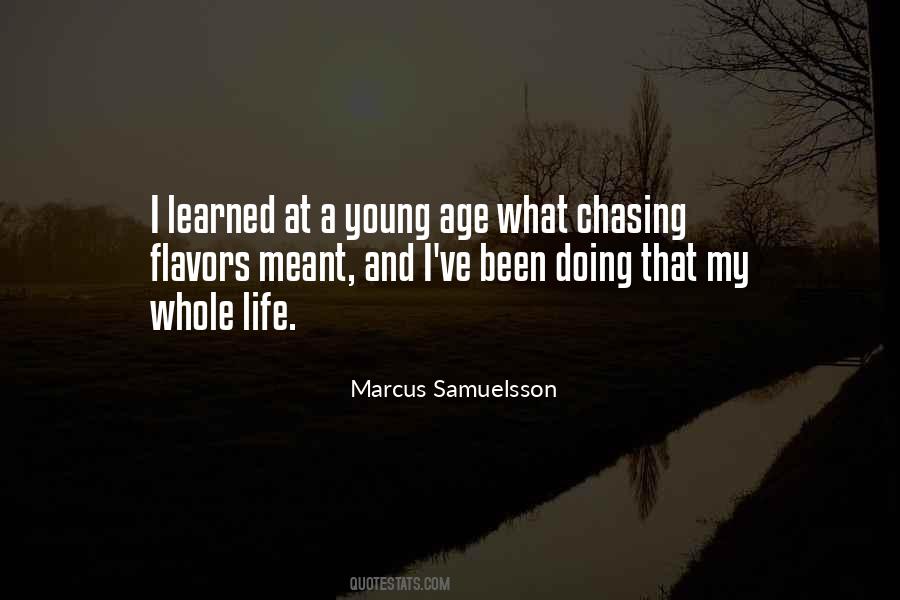 Samuelsson Quotes #598011