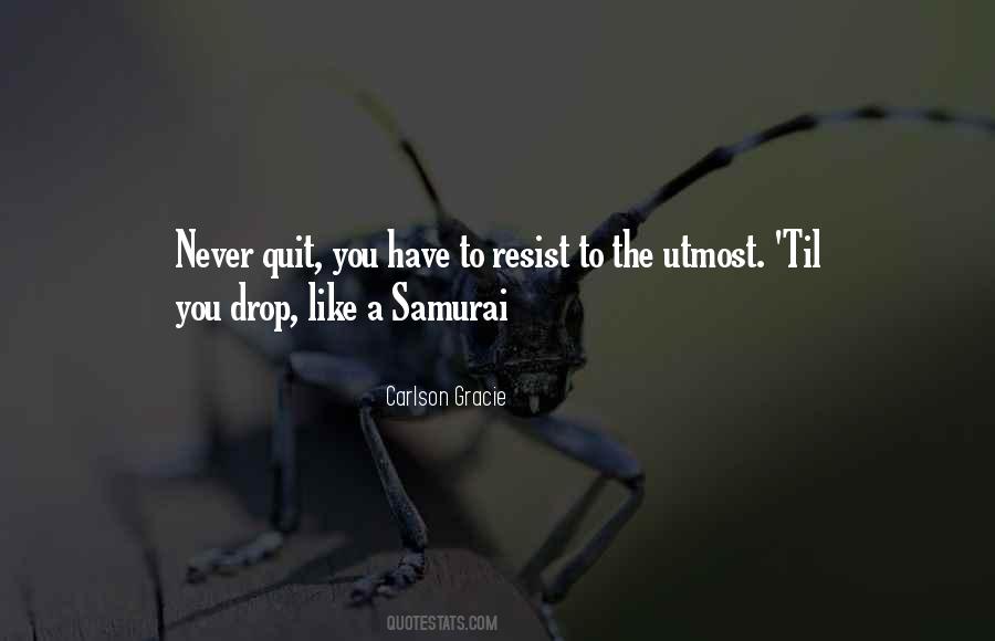 Samurai's Quotes #563681