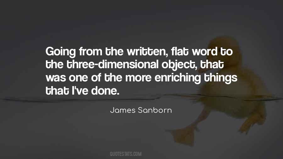 Sanborn Quotes #1588959