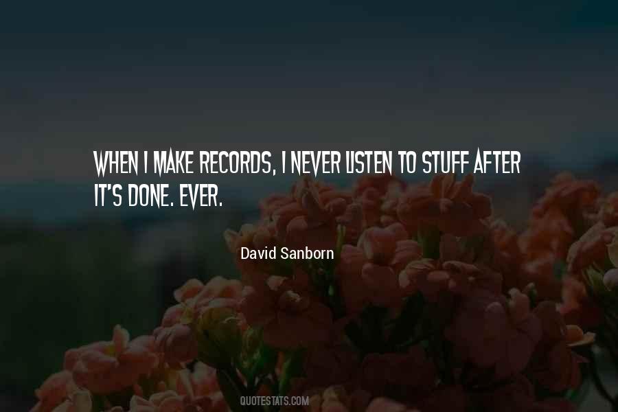Sanborn Quotes #740353