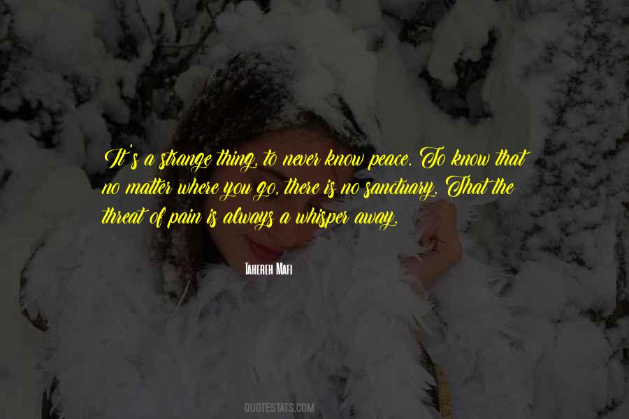 Sanctuary's Quotes #413938 Sanctuary's Quotes #413938