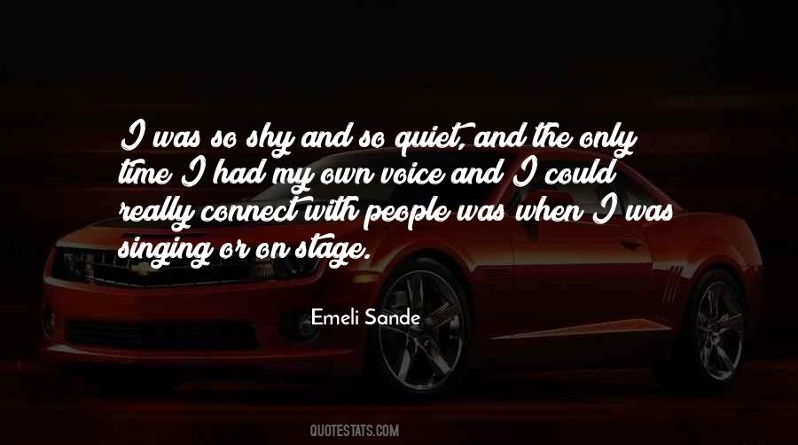 Sande Quotes #18217