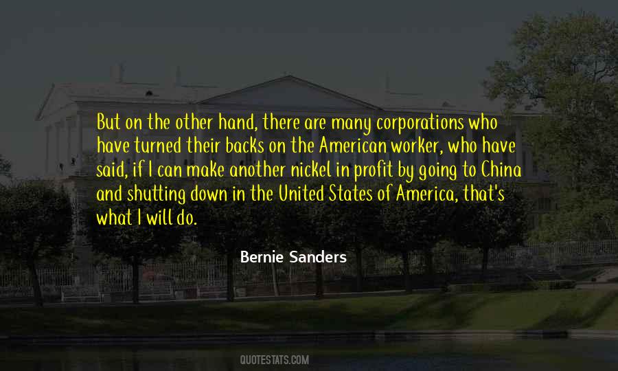 Sanders's Quotes #177406