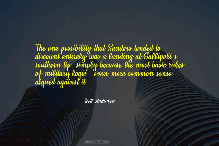 Sanders's Quotes #199716