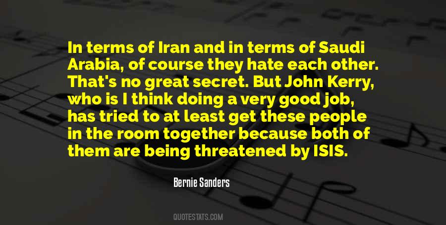 Sanders's Quotes #504976