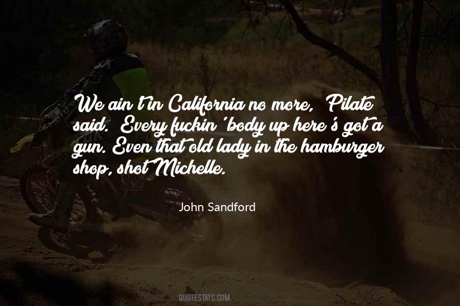 Sandford Quotes #1286690