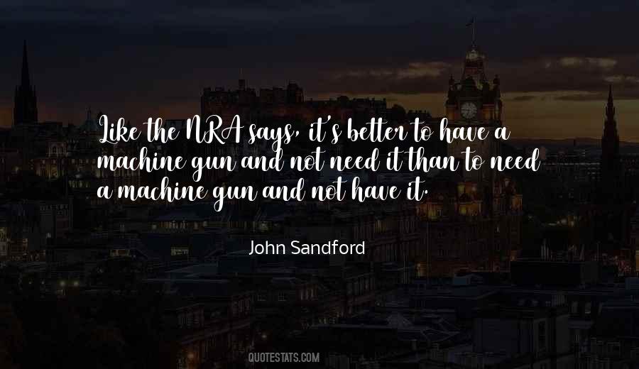 Sandford Quotes #1333292