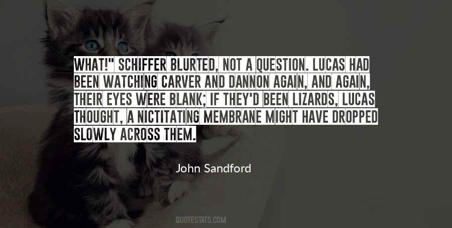 Sandford Quotes #774522