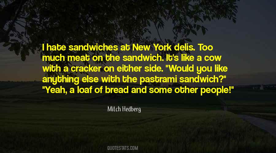 Sandwich's Quotes #108602