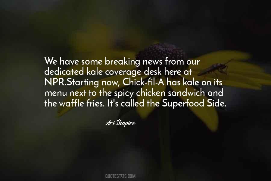 Sandwich's Quotes #1360955