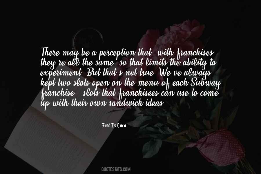 Sandwich's Quotes #1722717