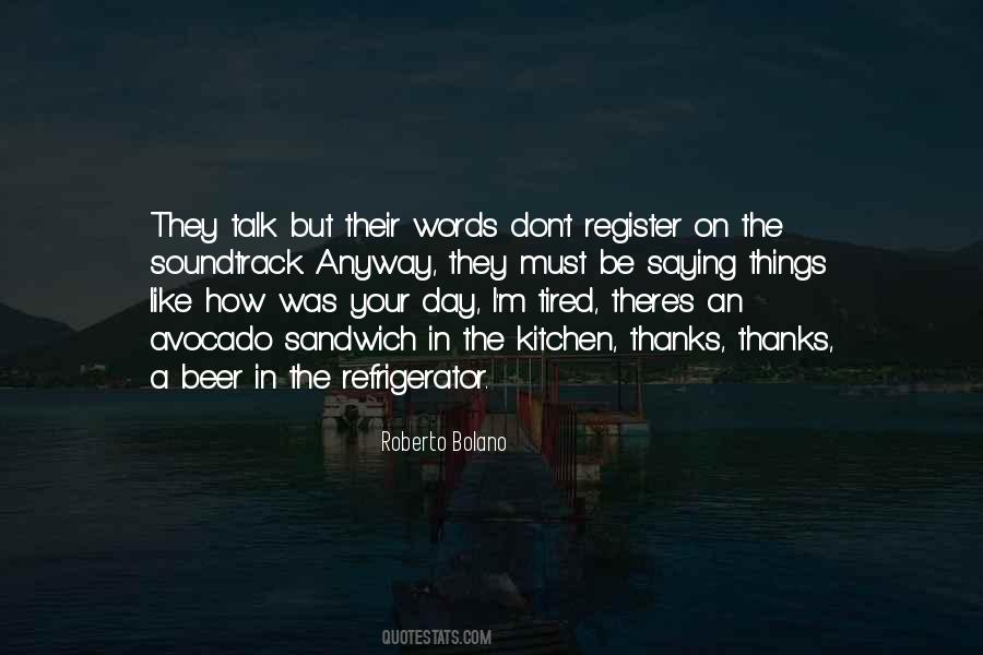 Sandwich's Quotes #269041