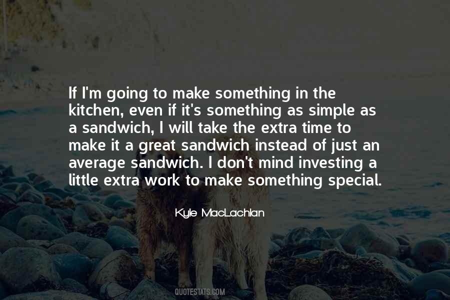 Sandwich's Quotes #735237