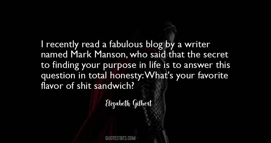 Sandwich's Quotes #799941