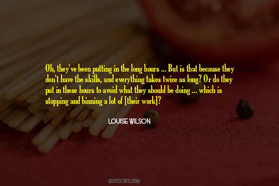 Quotes About Putting In Work #162965
