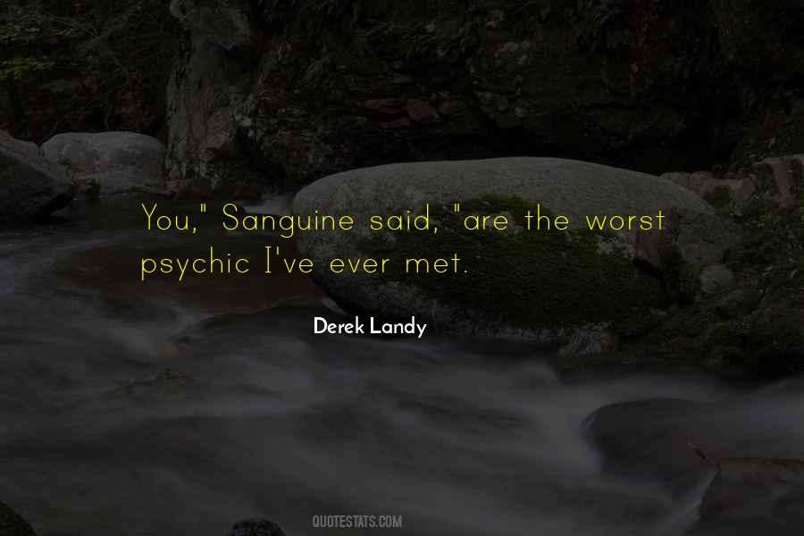 Sanguine's Quotes #1155337